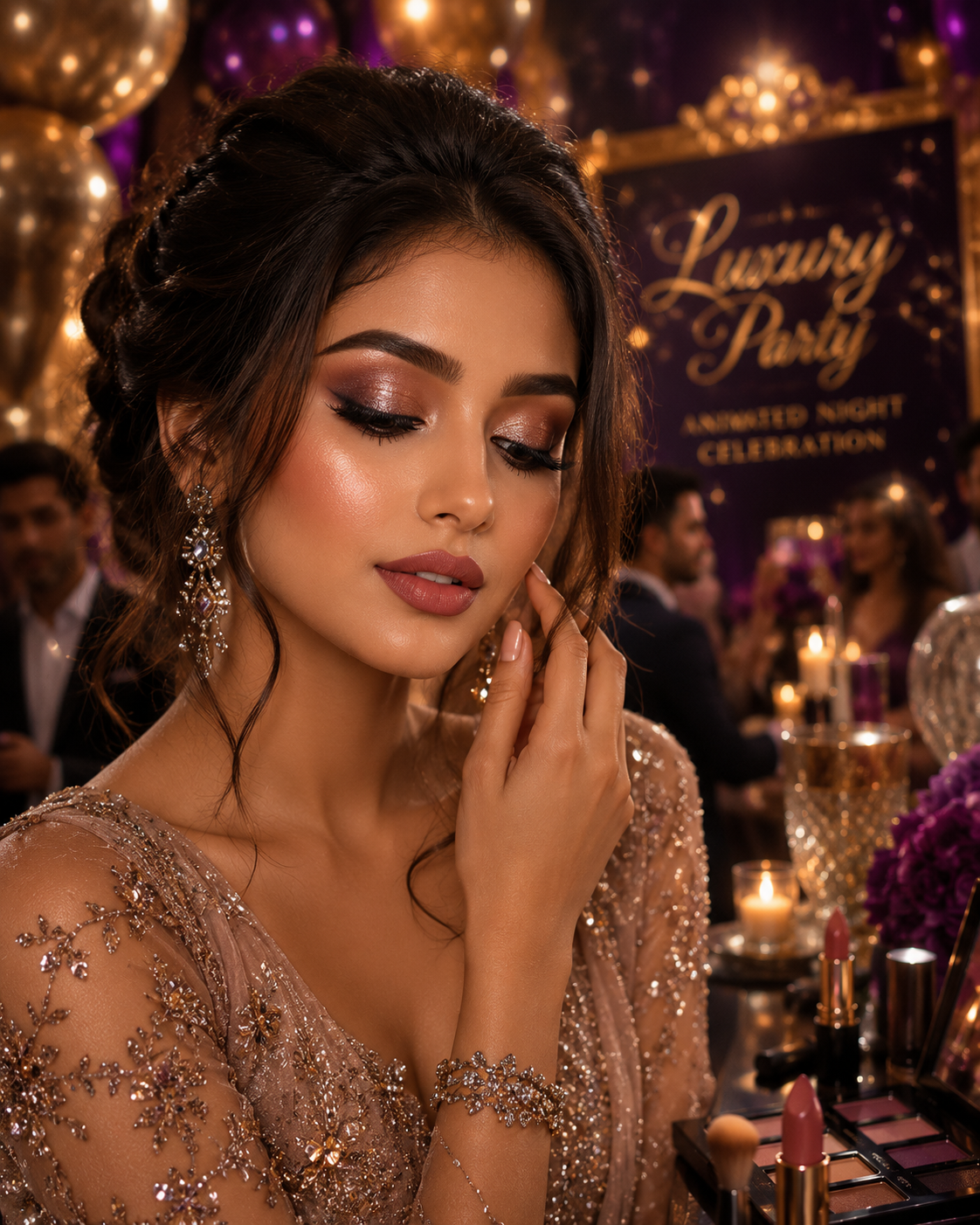 Party makeup